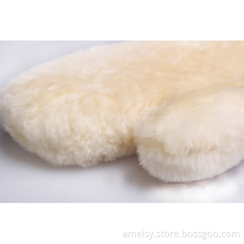 Premium Quality 100% Genuine Lambs Wool Wash Mitt Car Wash Mitt